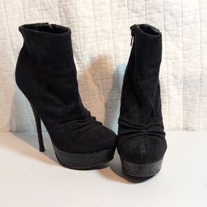 Call It Spring Snakeskin Platform Booties